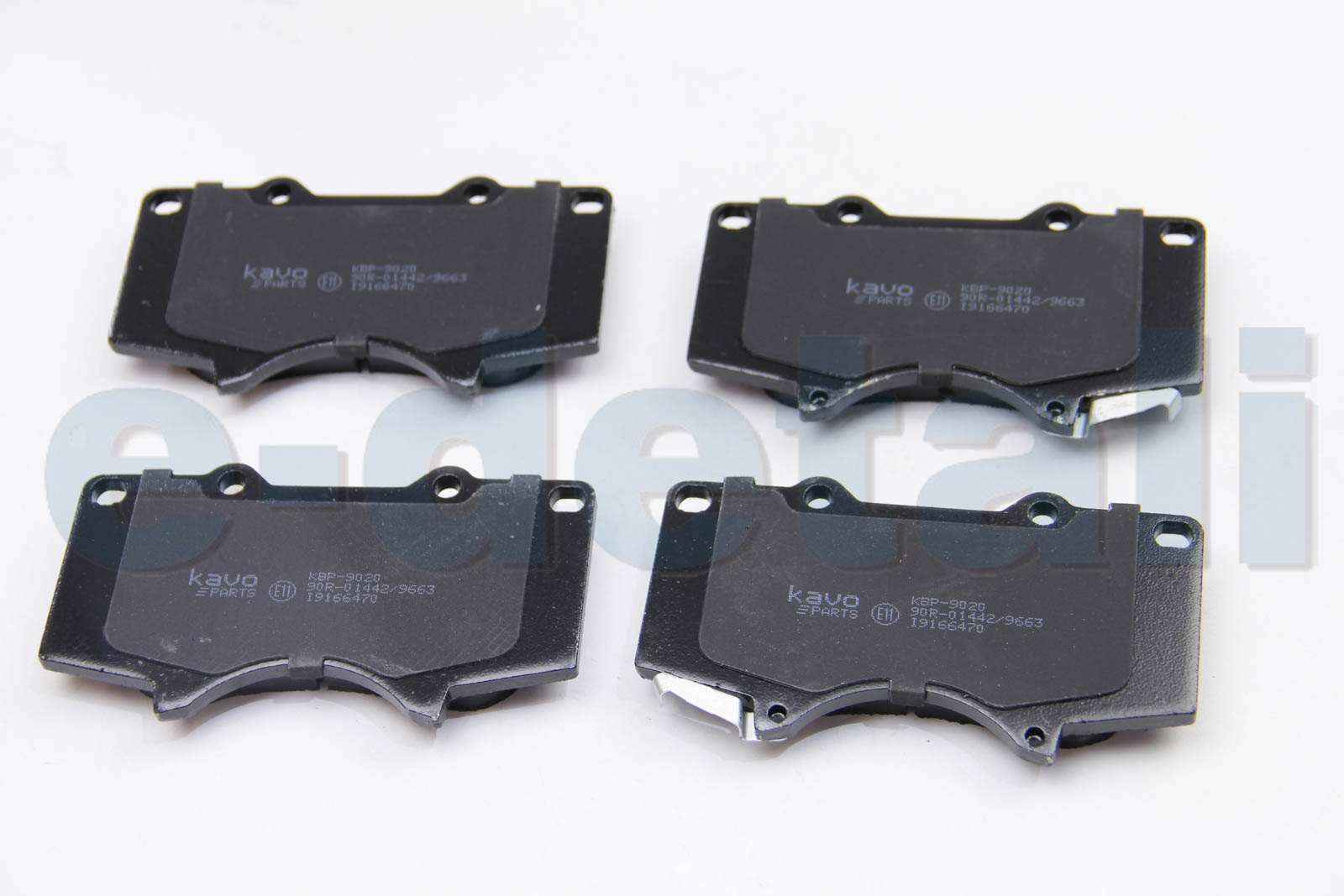 KBP9020 KAVO PARTS Комплект тормозных колодок, дисковый тормоз