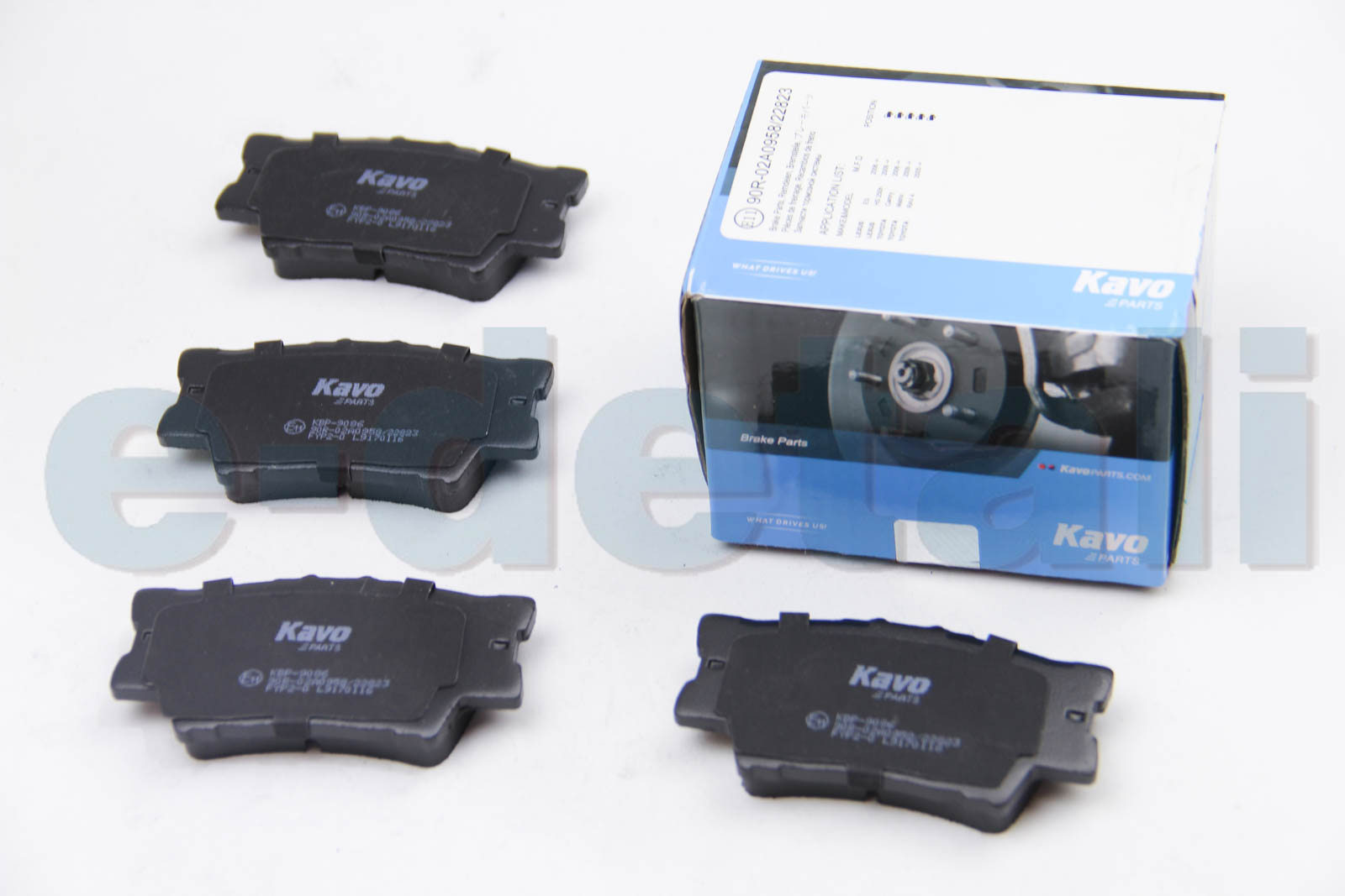 KBP9086 KAVO PARTS Комплект тормозных колодок, дисковый тормоз