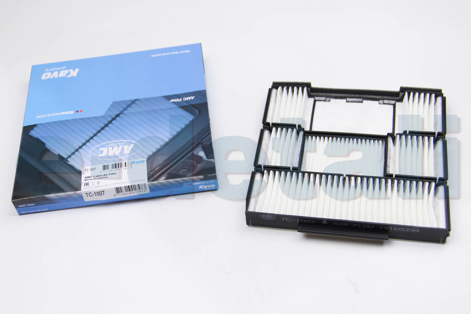 TC1007 KAVO PARTS Фильтр салона Corolla 1.4-2.0 97-02