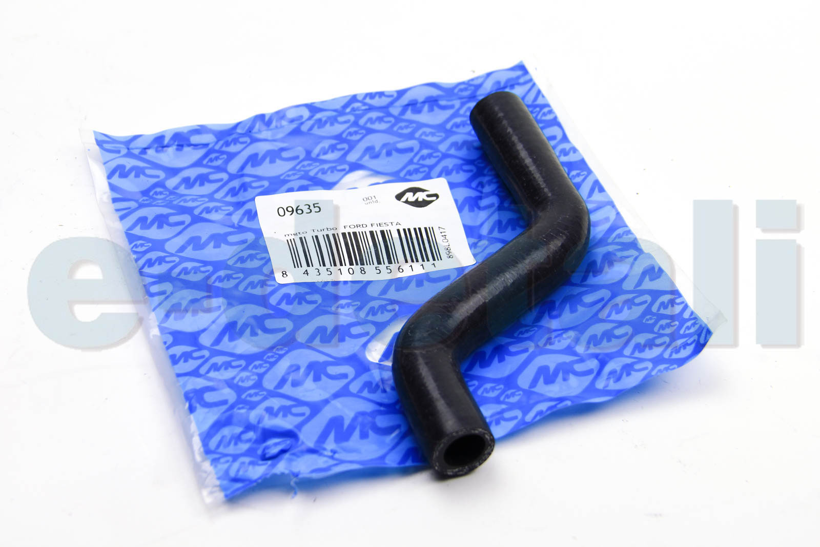 09635 METALCAUCHO Патрубок слива масла турбины Nemo/Bipper 1.4 HDI 08-