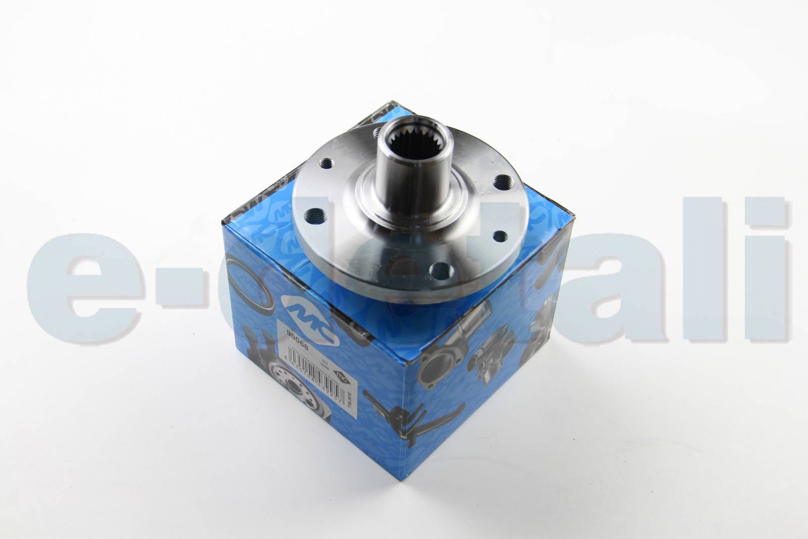 90068 METALCAUCHO Ступица колеса Kangoo 98-08 (передняя/23 зуба)