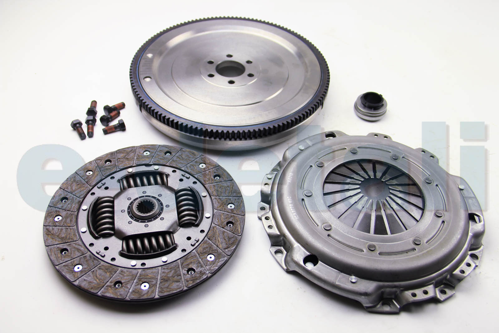 CK10051F NATIONAL Комплект для переоборудования Berlingo/Partner 1.6HDi 05- (228mm)(сплошной+к-кт сцепл.) + подшипник