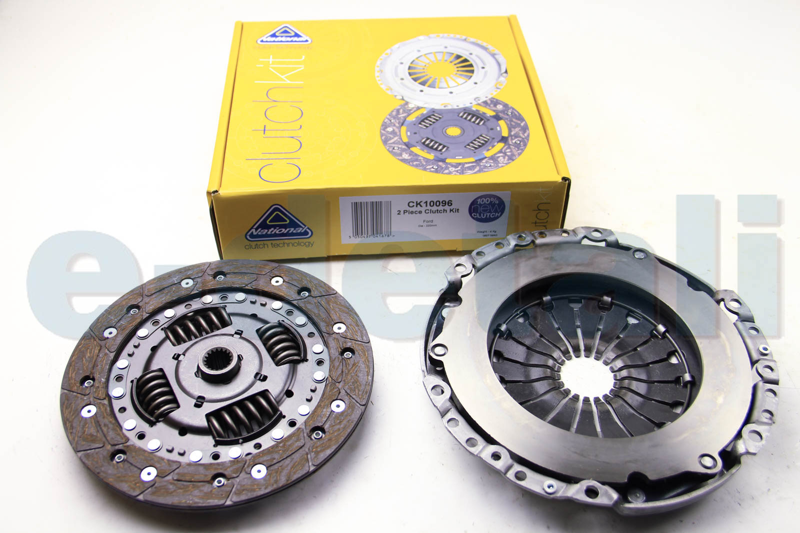CK10096 NATIONAL Комплект сцепления Fiesta VI 08-/Transit Courier 1.5/1.6 TDCi 14- (220mm)