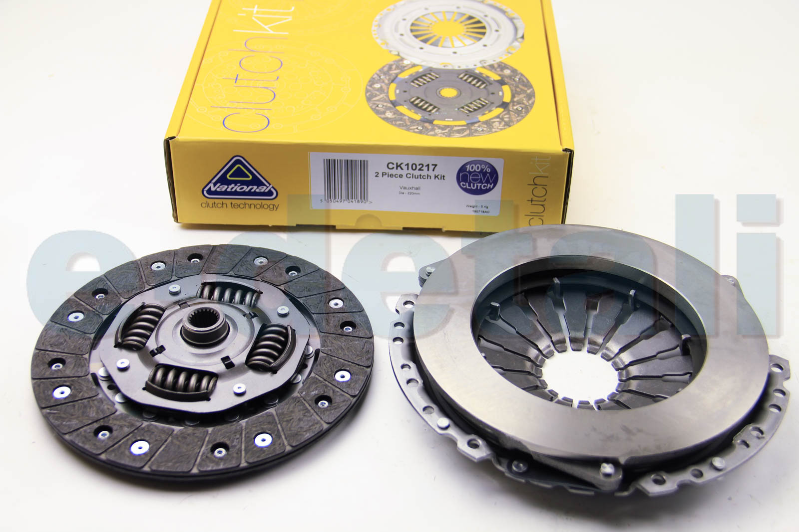 CK10217 NATIONAL Комплект сцепления Combo/Corsa D/Astra J 1.3CDTi 05- (220mm)