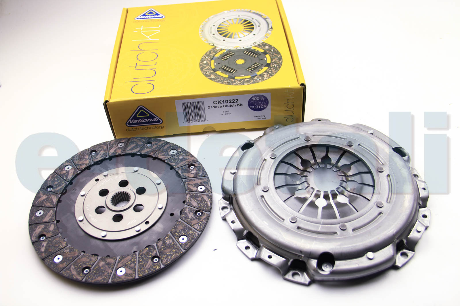 CK10222 NATIONAL Комплект сцепления Focus II/Mondeo IV/C-Max 1.8TDCi 04- (240mm)