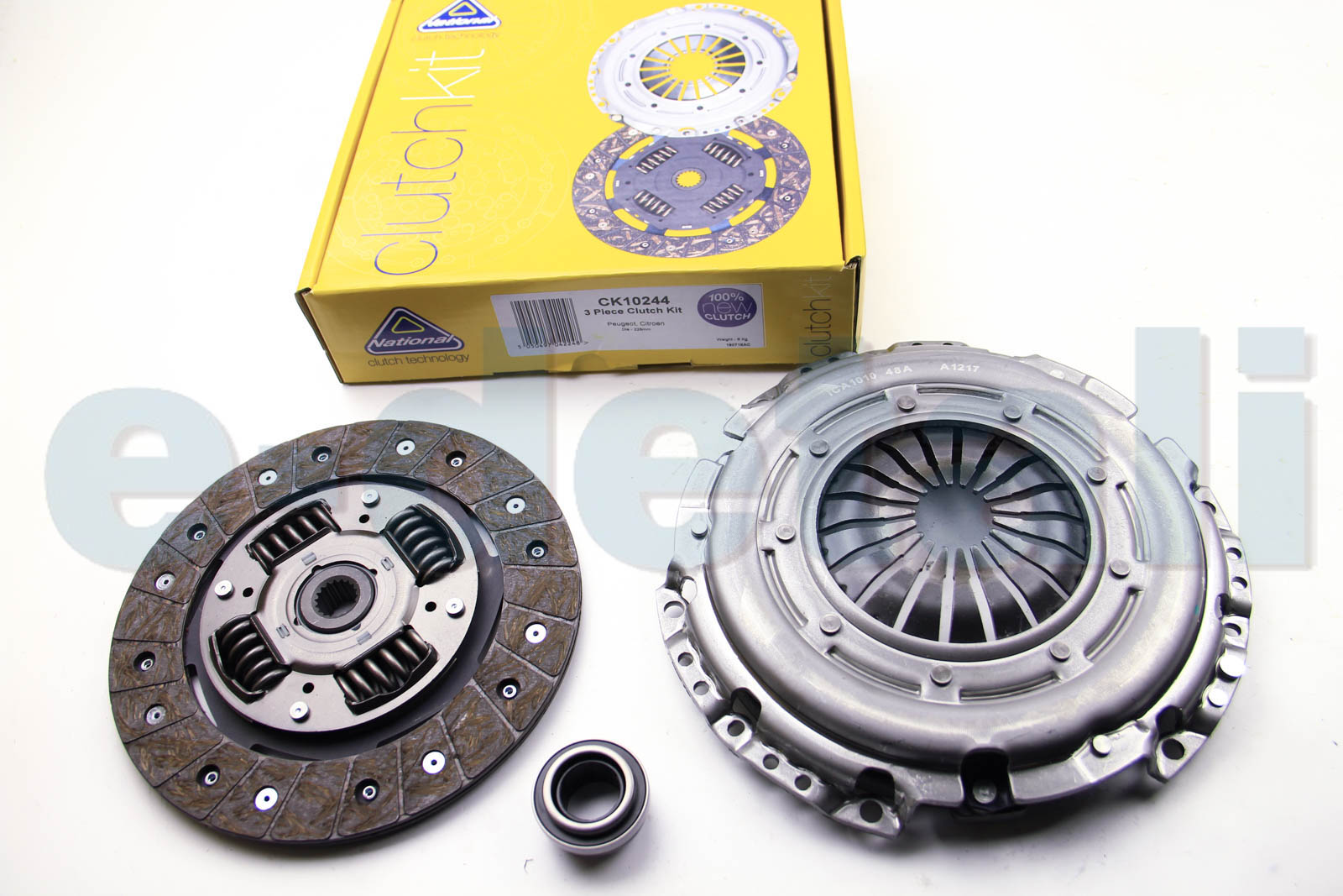 CK10244 NATIONAL Комплект сцепления Berlingo/Partner 1.6VTi 10- (228mm)