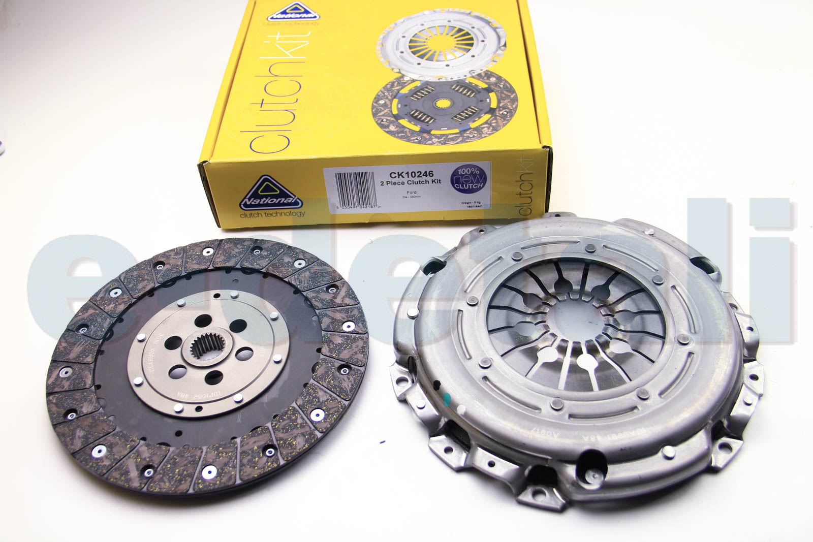 CK10246 NATIONAL Комплект сцепления Mondeo IV/S-Max 1.8TDCi 06- (240mm)