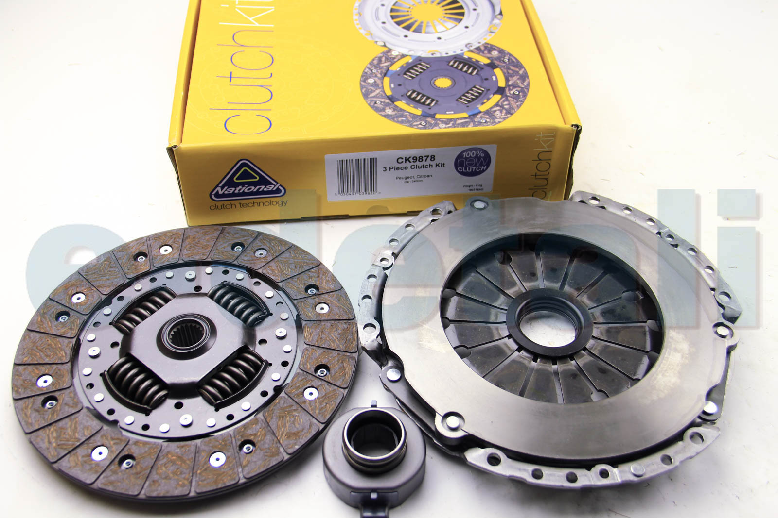 CK9878 NATIONAL Комплект сцепления Boxer/Jumper 2.2HDI 02- (242mm)
