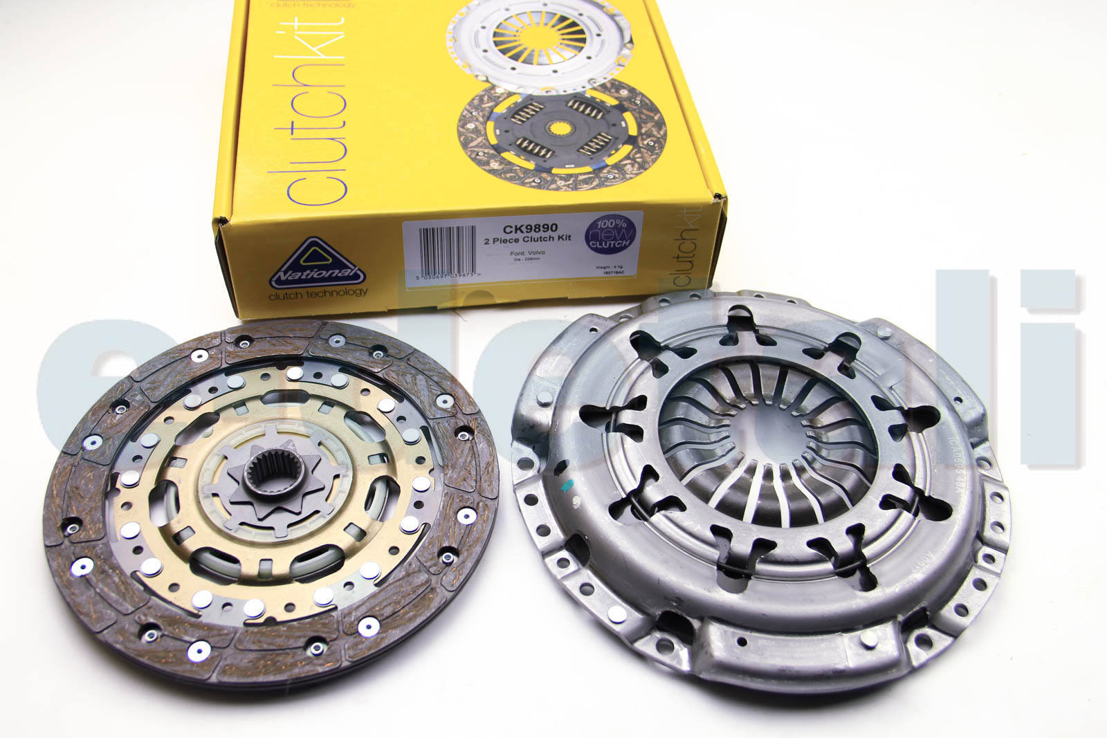 CK9890 NATIONAL Комплект сцепления Focus II/C-Max/Mondeo III 1.8/2.0 i 00-12 (228mm)