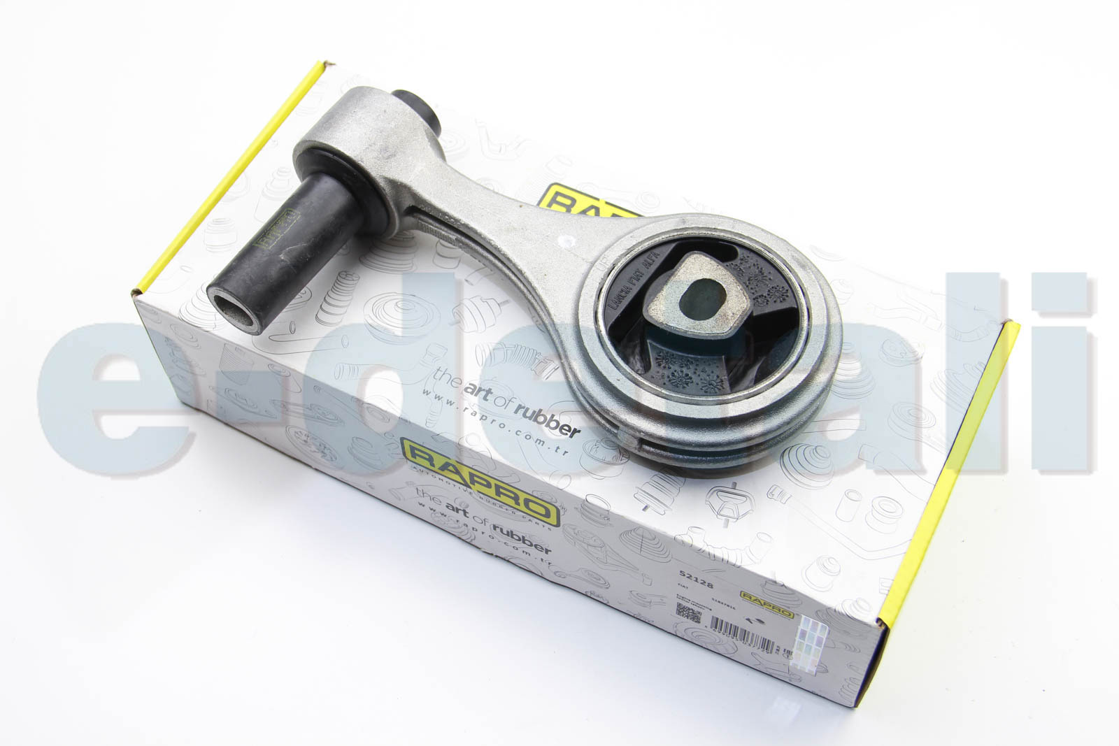 52128 RAPRO Подушка двигателя Doblo 1.3 Multijet 10- (зад,)