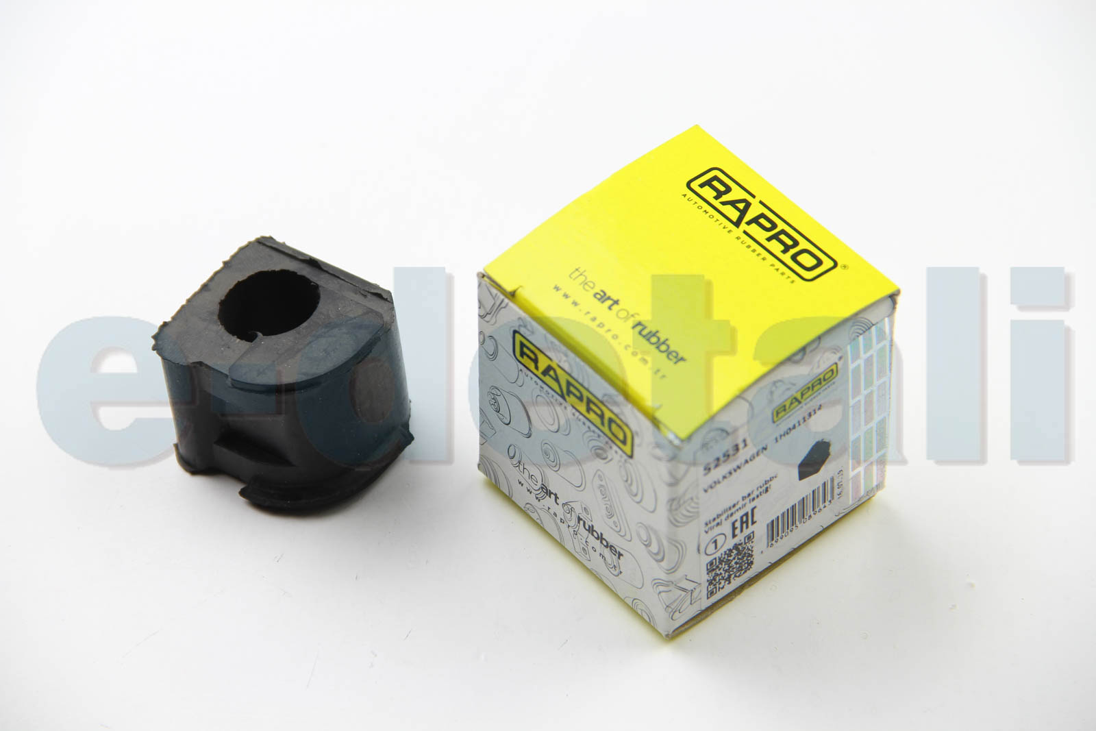 52531 RAPRO Подушка стабилизатора. перед Caddy II/Golf внутр (19mm)