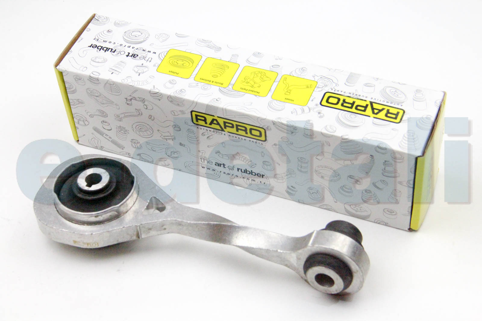 55232 RAPRO Подушка двигателя (задняя) Kangoo 1.5dCi/1.6i (алюминий)