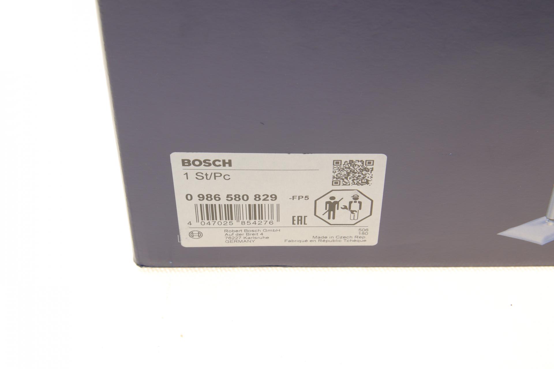 0986580829 BOSCH Насос топливный в бак VW Caddy 1.6/2.0TDI 10-