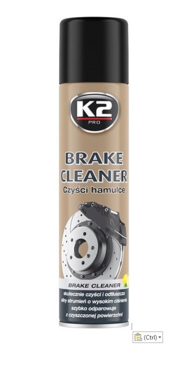 W105 K2 Засіб для очистки компонентів гальмівної системи Brake Cleaner (600ml)