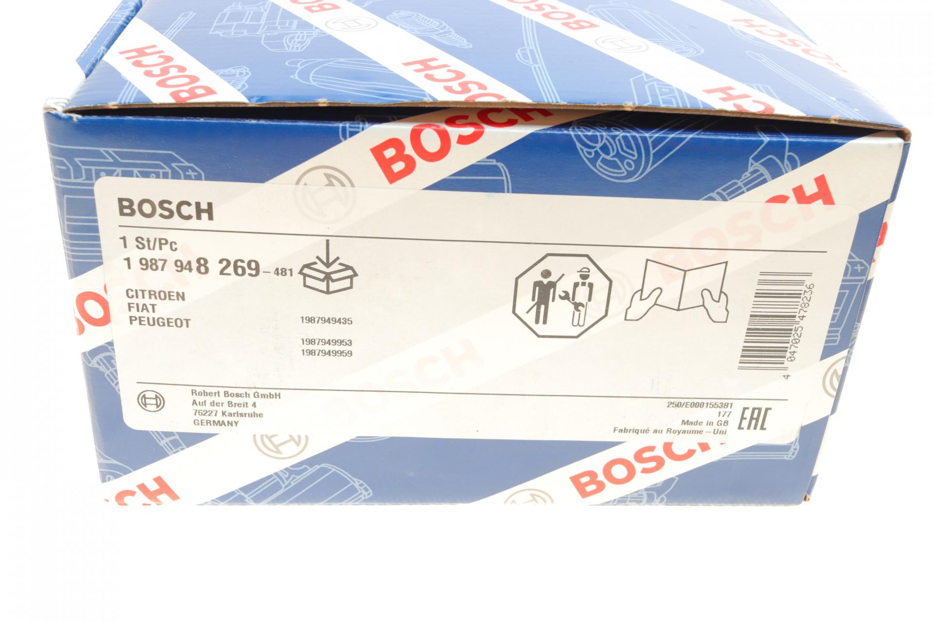 1987948269 BOSCH Комплект ремня ГРМ